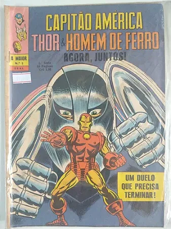 Capitão América, Thor & Homem De Ferro Ebal (1a Série) #5