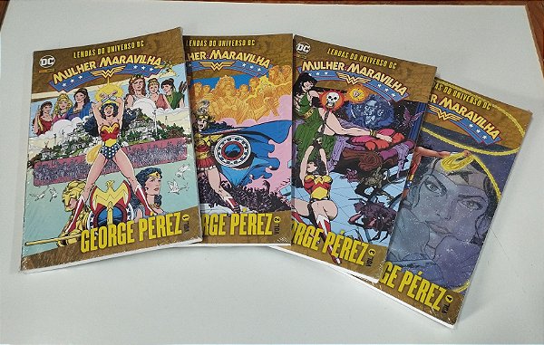 Mulher-maravilha: Lendas Do Universo Dc - 4 Vols. - G. Perez