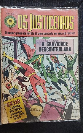Os Justiceiros -  Nº 19 - Editora  Ebal - 1969