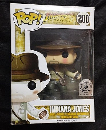 Indiana Jones - Funko Pop Nº 200 - Exclusivo