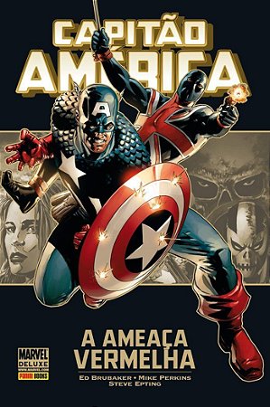 Marvel Deluxe - Capitão América - Ameaça Vermelha