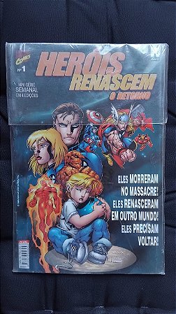 Heróis Renascem: O Retorno - Vol. 1 ao 3 - Abril