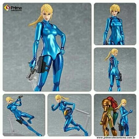 Figma Samus Aran Zero Suit Version – Action Figure Metroid Other M, 16 Cm, Articolata Con Parti Intercambiabili - 5