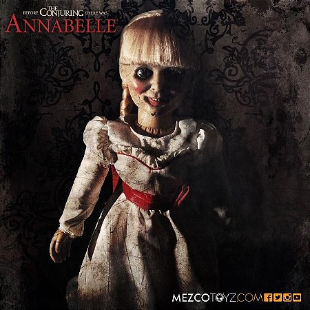 Annabelle The Conjuring Prop Replica Doll Mezco Toyz Original