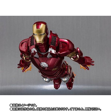Homem de Ferro Mark 7 Marvel Homem de ferro 3 S.H. Figuarts Bandai Original