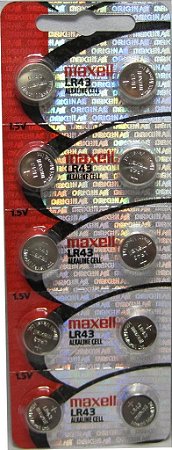 BATERIA MAXELL LR43