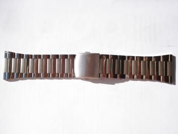 Pulseira de aço com fecho duplo 28mm ou 30mm