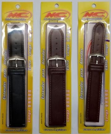 Pulseira de couro Mc extra longa