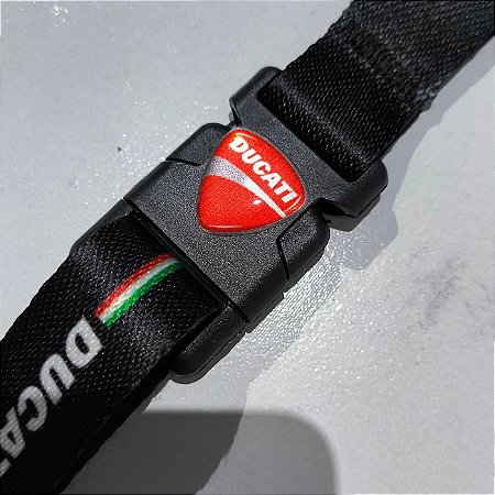 Ducati chaveiro cordão premium id original Raimix moto parts