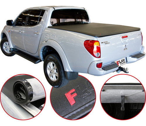 Capota Marítima Flash Force L200 Triton Curvada 2009 a 2017 Trek