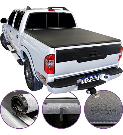 Capota Marítima Flash Cover S10 Dupla 1994 a 2011 Trek Eco Slim