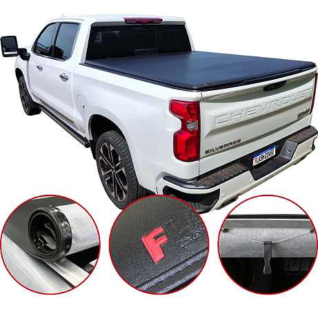 Capota Marítima Ff Flash Force Silverado Dupla 2023 À 2025