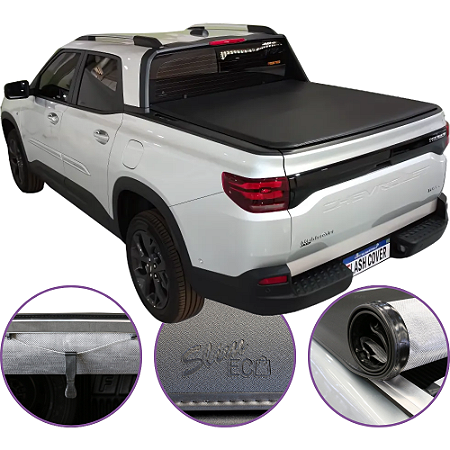 Capota Maritima Flash Cover Montana Dupla 2023 a 2025 + Par de Suporte