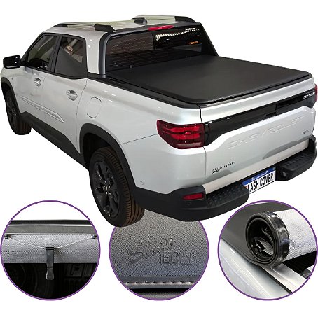 Capota Maritima Flash Cover Montana Dupla 2023 a 2025 + Par de Suporte