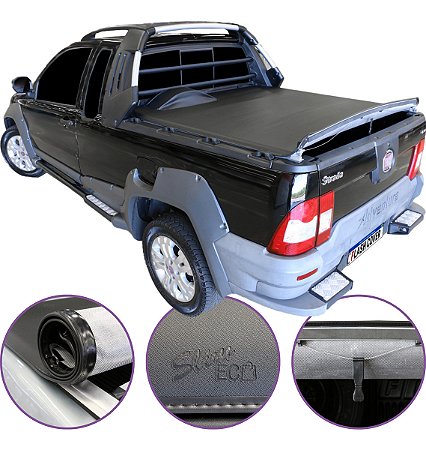 Capota Maritima Flash Cover Locker Estendida Com Estepe 2010 a 2013 + Par de Suporte