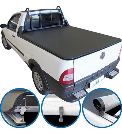 Capota Marítima Paraná Strada Simples C/Grade S/Estepe e Gancho Trek