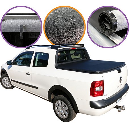 Capota Marítima Achei Aqui Saveiro G5/g6/g7 Cab Dupla 2014 À 2026 Trek