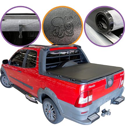 Capota Marítima Achei Aqui Strada Dupla C/ganchos C/estepe 2010 À 2013