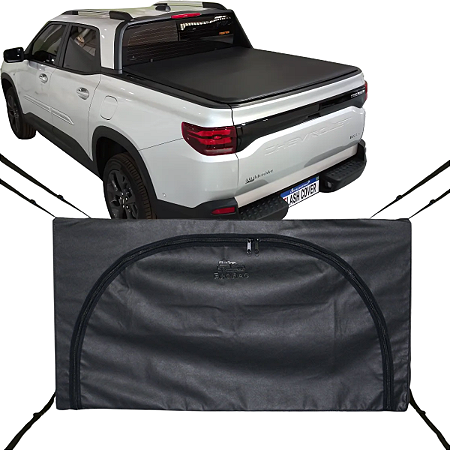 Bolsa Flash Cover Ecobag Caçamba Montana Dupla Á 2026 Nylon Preto 296L