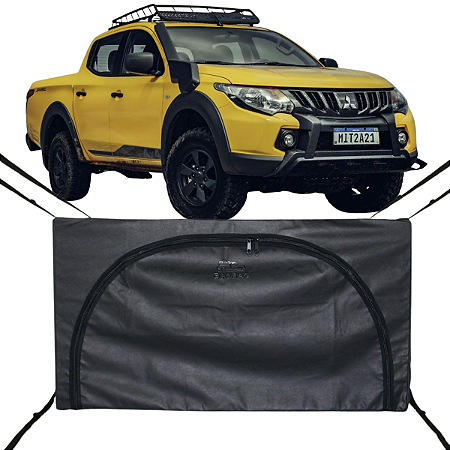 Bolsa Flash Cover Ecobag Caçamba L200 Savana Nylon Com Ziper 378L