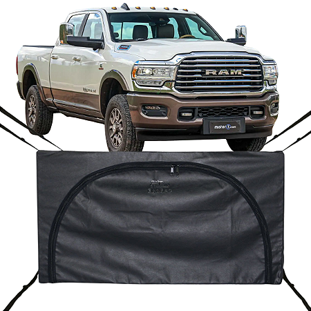 Bolsa Flash Cover Ecobag Caçamba Ram 3500 Nylon Preto Com Ziper 378L