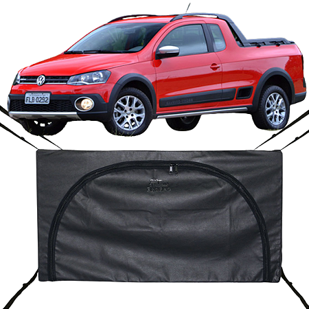 Bolsa Flash Cover Ecobag Caçamba Saveiro Cross Nylon Com Ziper 296L