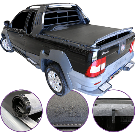 Capota Maritima Flash Cover Locker Estendida Com Estepe e Ganchos Trek