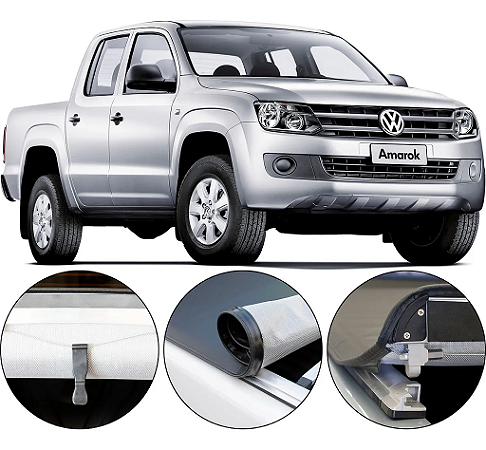 Capota Marítima Jem Amarok Cabine Dupla 2010 Até 2026 Trek