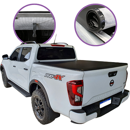 Capota Marítima Jem Nissan Frontier Cabine Dupla 2018 Até 2024 Trek