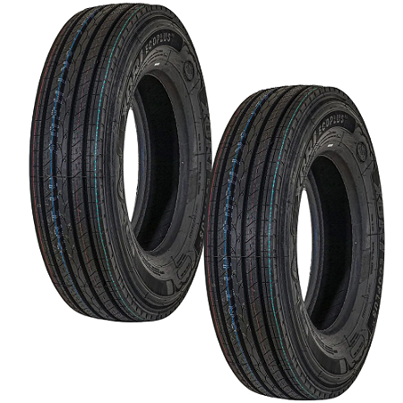 2 Unidades do Pneu 215/75 R 17,5 16PR 135/133J TL Ecoplus A2 Xbri Liso