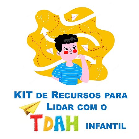 Promoção do Mês da Psicologia   Ψ   KIT de Recursos para Lidar com o TDAH Infantil