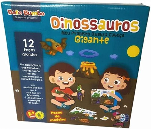 Meu Primeiro Quebra-cabeça Gigante Dinossauros