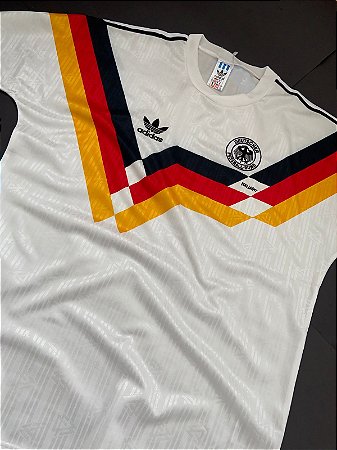 Camisa Alemanha Retro 1990 - ATACADO DO FUTEBOL MELHORES CAMISAS DE TIME.