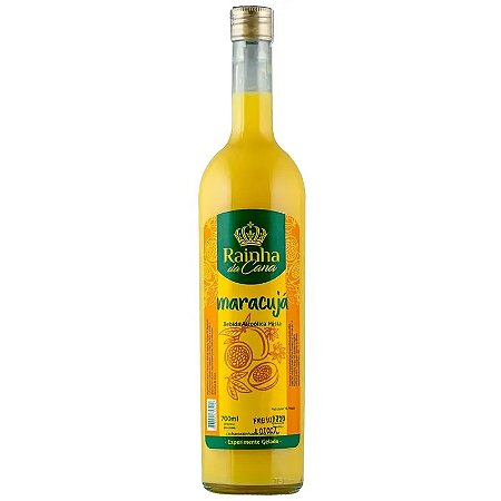 Cachaça de Sabor Maracujá Rainha da Cana 700ml