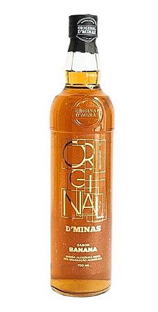 Cachaça de Sabor Banana Original d'Minas 700ml