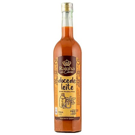 Cachaça de Sabor Doce de Leite Rainha da Cana 700ml