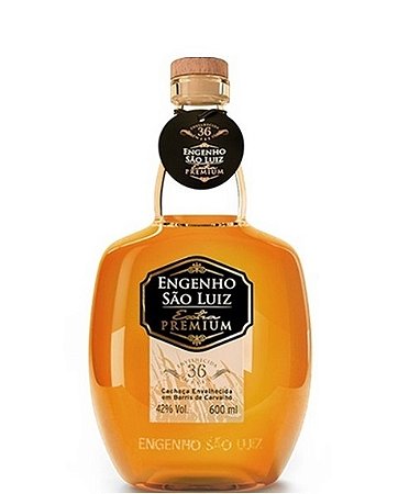 Cachaça Ouro Extra Premium 36 Meses Engenho São Luiz 600ml