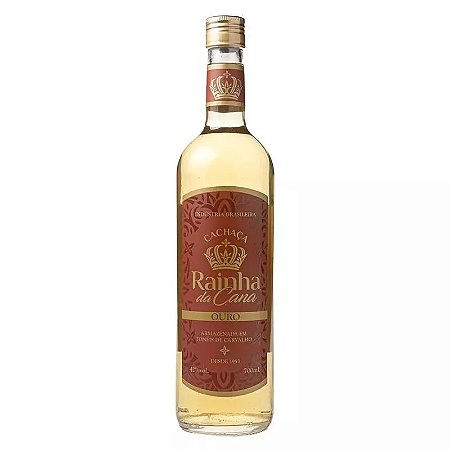Cachaça Ouro Rainha da Cana 700ml