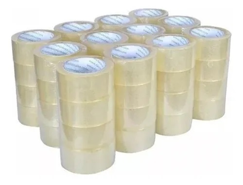 25un Fita Adesiva Transparente 45cm x 100m