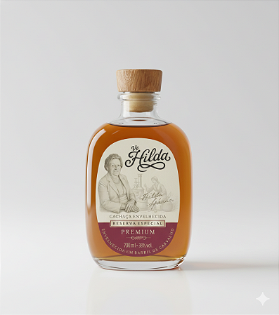 Cachaça Ouro Vó Hilda Premium 10 Anos Spezia 700ml - Edição Especial