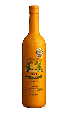 Cachaça de Sabor Bananazinha Banana 750ml