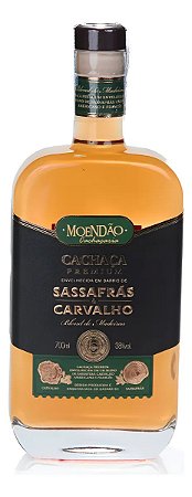 Cachaça Carvalho e Sassáfras 5 Anos Moendão 700mL