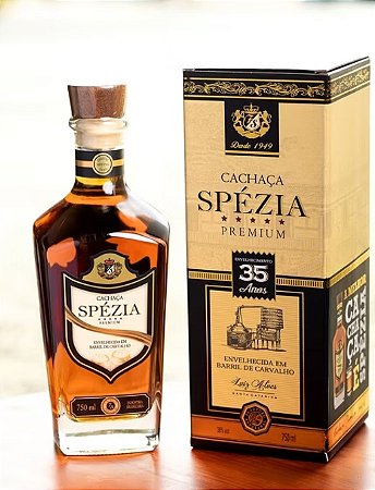 Cachaça Ouro Extra Premium 35 Anos Spezia 750ml