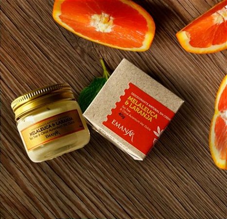 Desodorante Melaleuca e Laranja 40g