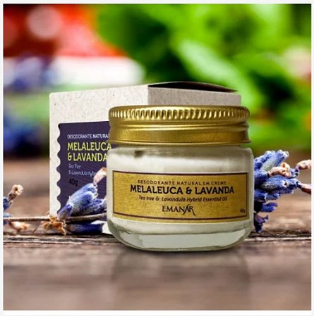 Desodorante Melaleuca e Lavanda 40g