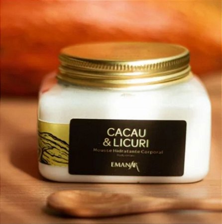 Mousse Hidratante Cacau e Licuri - 200 g (val mês 8)
