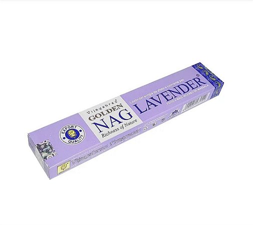 Incenso de Massala Golden Nag Lavanda - 15g