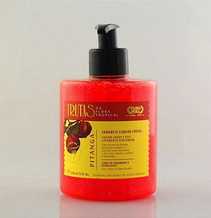 Sabonete Líquido Frutal de Pitanga- 350ml