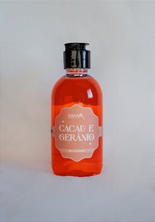 Gel de Banho Cacau e Gerânio  170ml (Val.09/25)