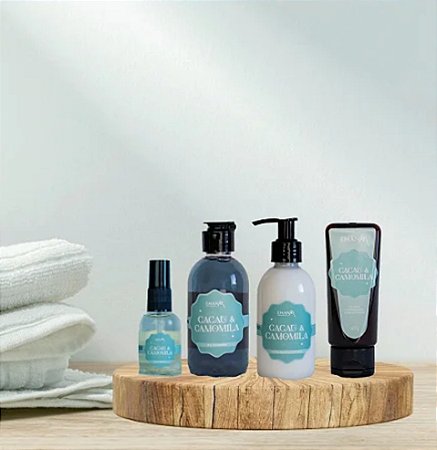 Gel de Banho Cacau e Camomila 170ml (Val 09/25)